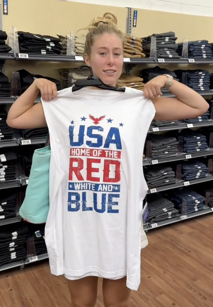 woman shopping in a store